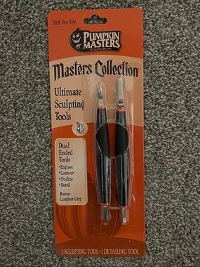 Pumpkin Masters Halloween Collection Ultimate Sculpting Tools New Dual Ended